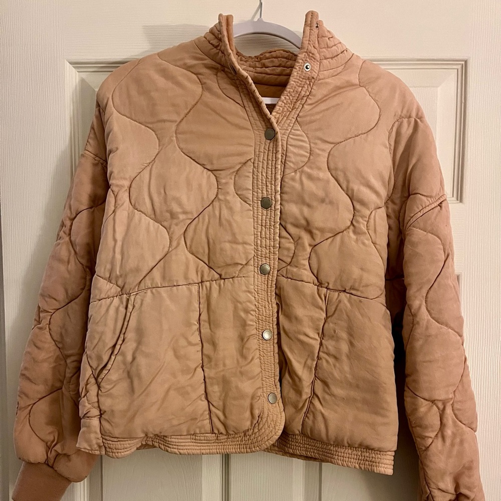 Blank NYC dolman quilted jacket